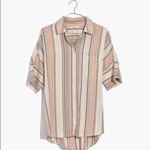 madewell courier shirt in aldwin strip